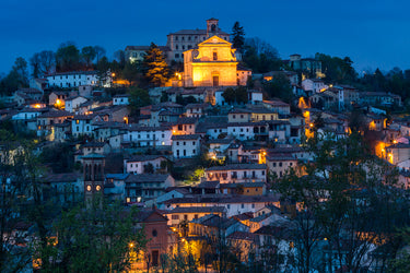 Borgo all'ora blu, chiesa barocca illuminata