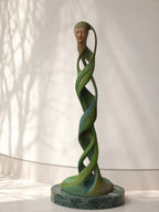 Meditazione, scultura di Paola Grassi — MonferrArte