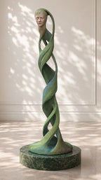 Meditazione, scultura di Paola Grassi — MonferrArte