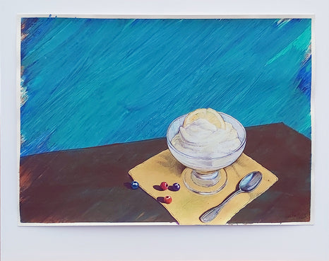 Un gelato al limone